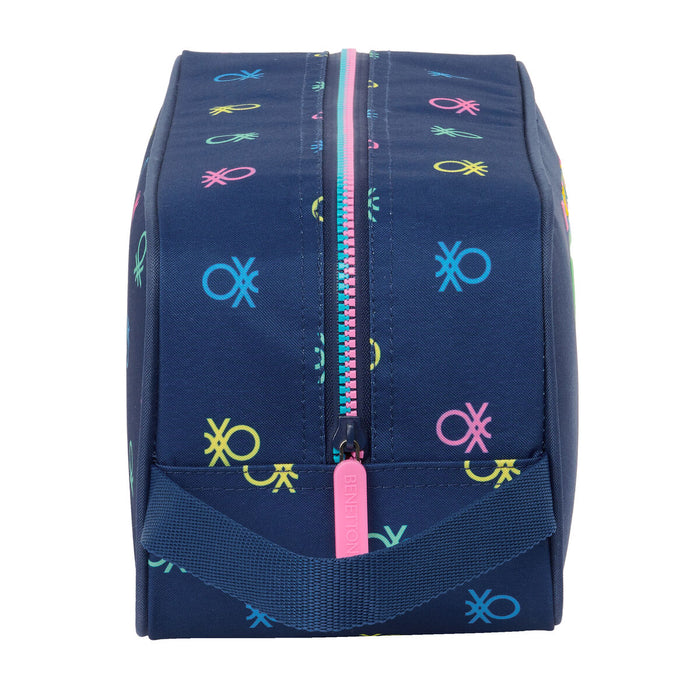 Geantă pentru Încălțăminte de Voiaj Benetton Cool Bleumarin 29 x 15 x 14 cm