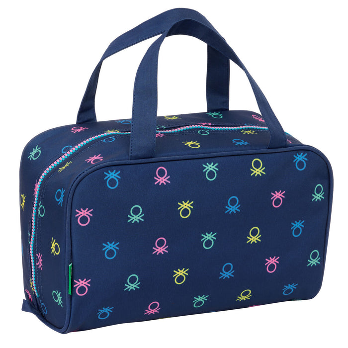 Trusă Școlară Benetton Cool Bleumarin 31 x 14 x 19 cm
