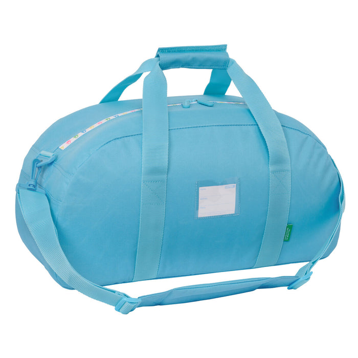 Geantă de Sport Benetton Spring Albastru celest 50 x 26 x 20 cm