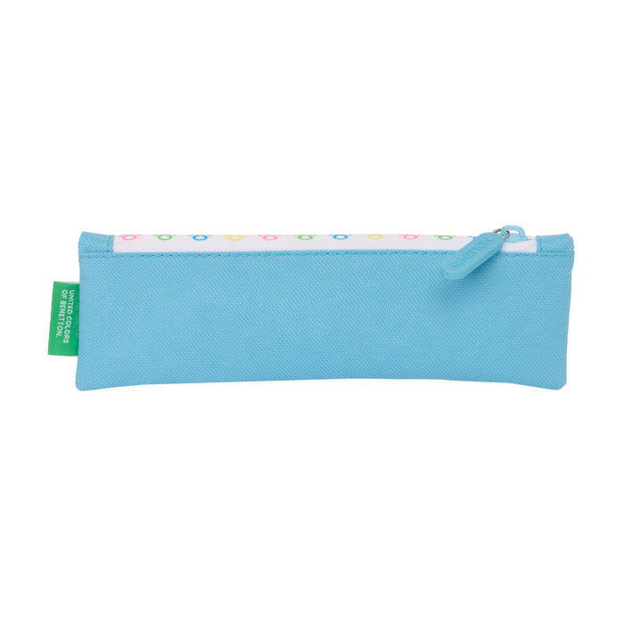 Penar Școlar Benetton Spring Albastru celest 20 x 6 x 1 cm
