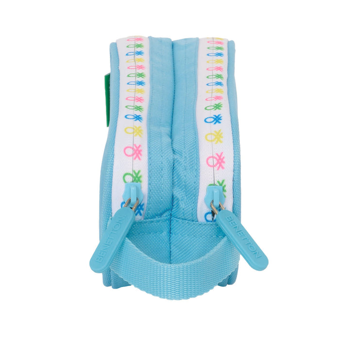 Penar dublu Benetton Spring Albastru celest 21 x 8 x 6 cm