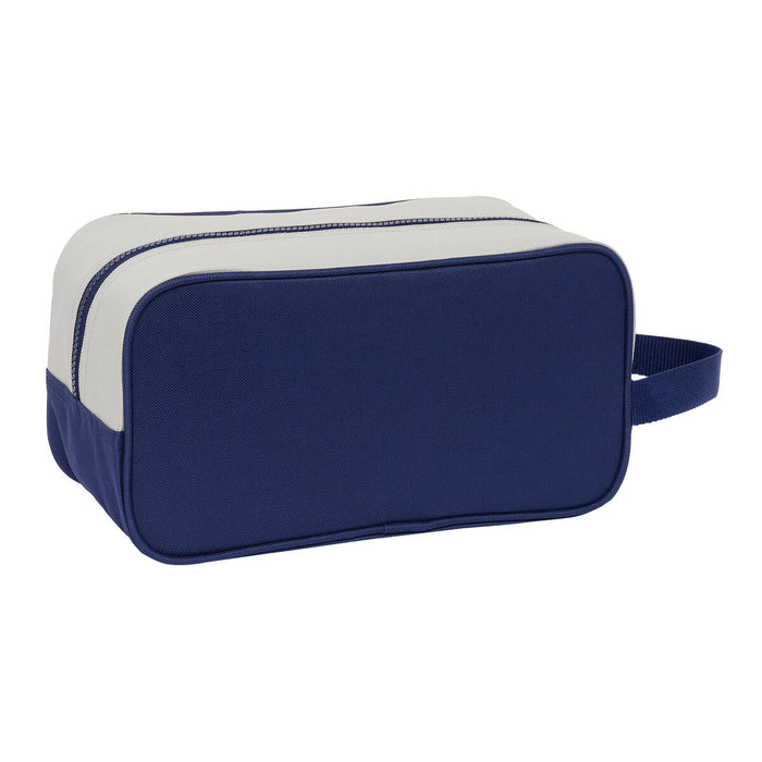Geantă pentru Încălțăminte de Voiaj Benetton Varsity Gri Bleumarin 29 x 15 x 14 cm