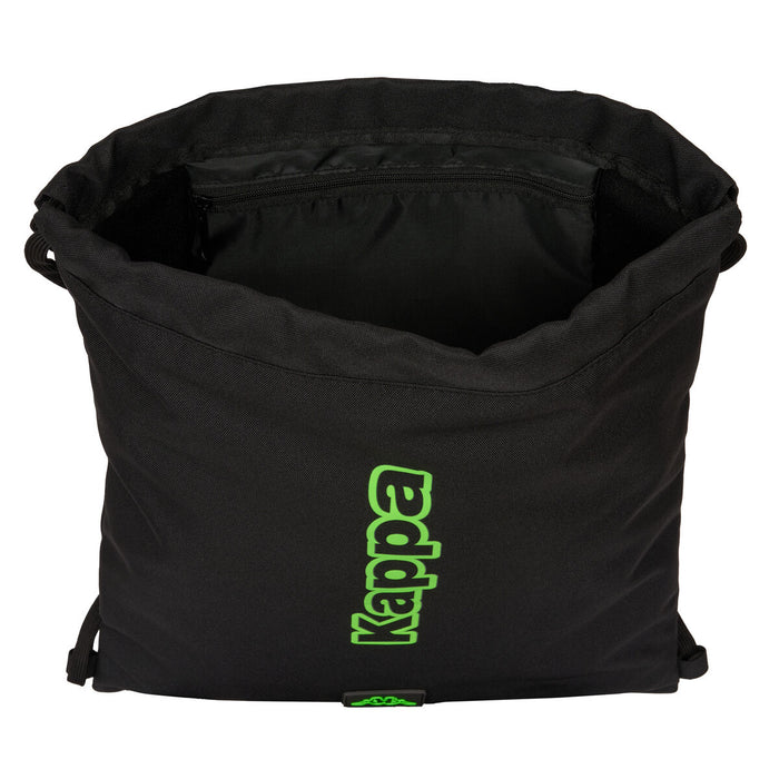 Geantă Rucsac cu Bretele Kappa Black Negru 35 x 40 x 1 cm