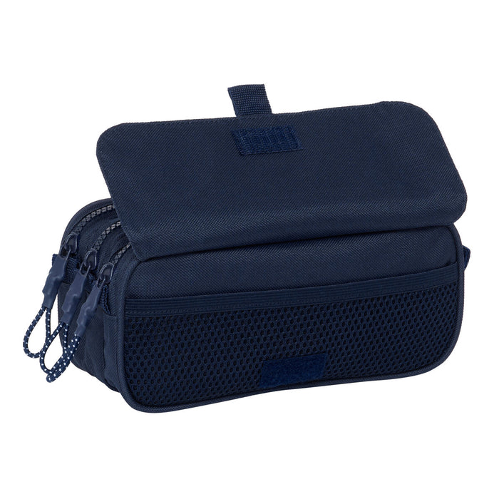 Penar triplu Kappa Blue night Bleumarin 21,5 x 10 x 8 cm
