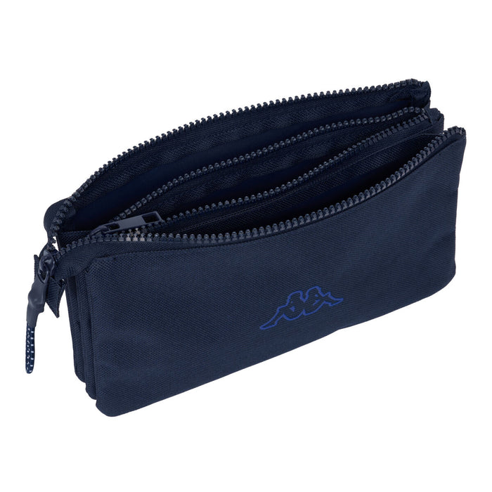 Penar triplu Kappa Blue night Bleumarin 22 x 12 x 3 cm