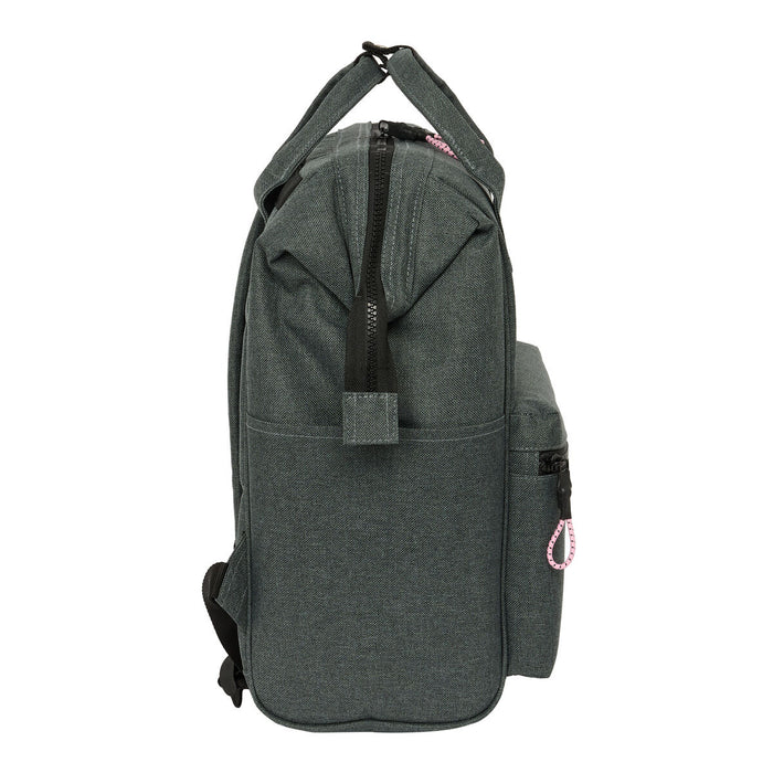 Rucsac pentru Laptop Kappa Silver Pink Gri 27 x 40 x 19 cm