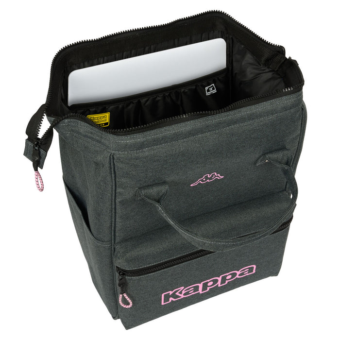 Rucsac pentru Laptop Kappa Silver Pink Gri 27 x 40 x 19 cm