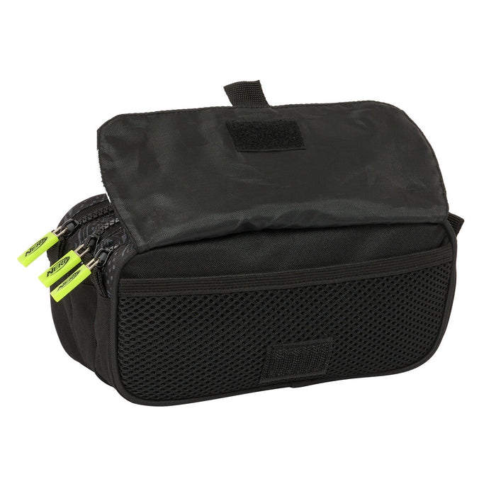 Penar triplu Nerf Get ready Negru 21,5 x 10 x 8 cm