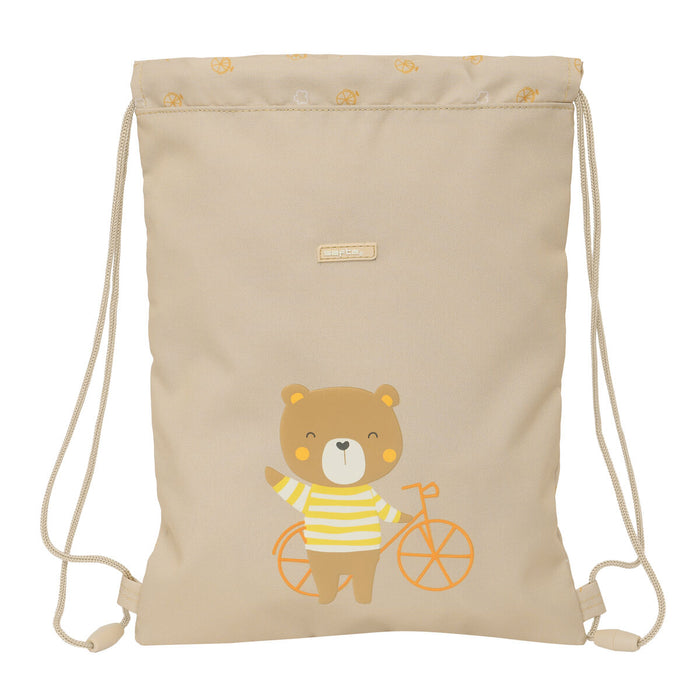 Geantă Rucsac cu Bretele Safta Osito Bej 26 x 34 x 1 cm