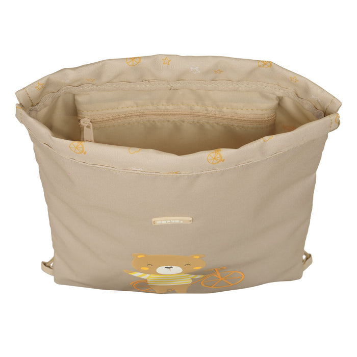 Geantă Rucsac cu Bretele Safta Osito Bej 26 x 34 x 1 cm