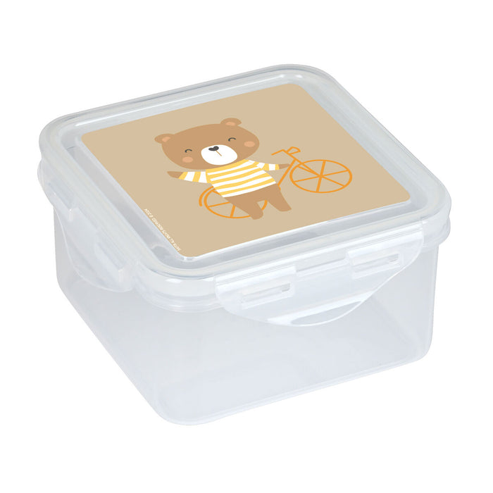 Cutie pentru Prânz Safta Urs Bej 13 x 7.5 x 13 cm
