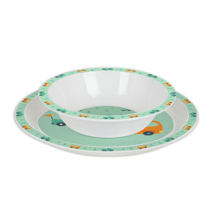 Set de Menaj pentru Copii Safta Mașină (5 Piese)