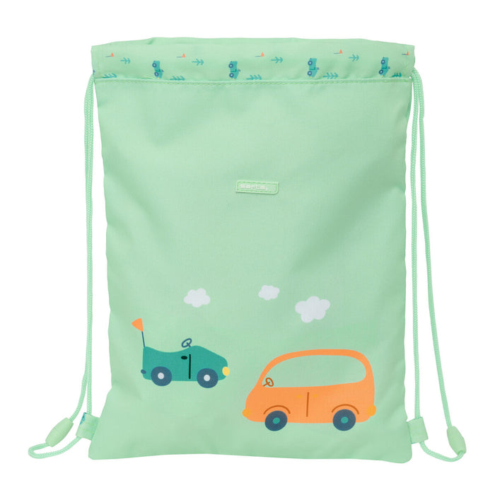 Geantă Rucsac cu Bretele Safta Coches Verde 26 x 34 x 1 cm