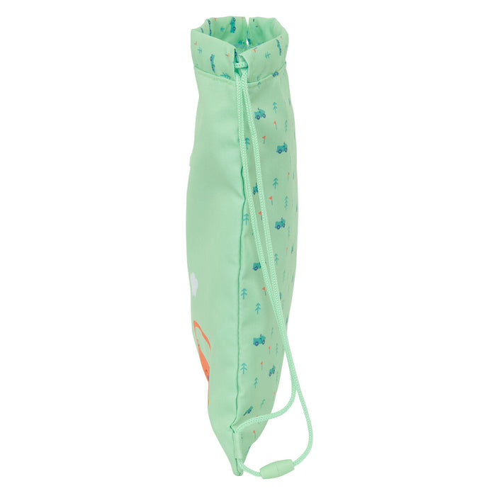 Geantă Rucsac cu Bretele Safta Coches Verde 26 x 34 x 1 cm