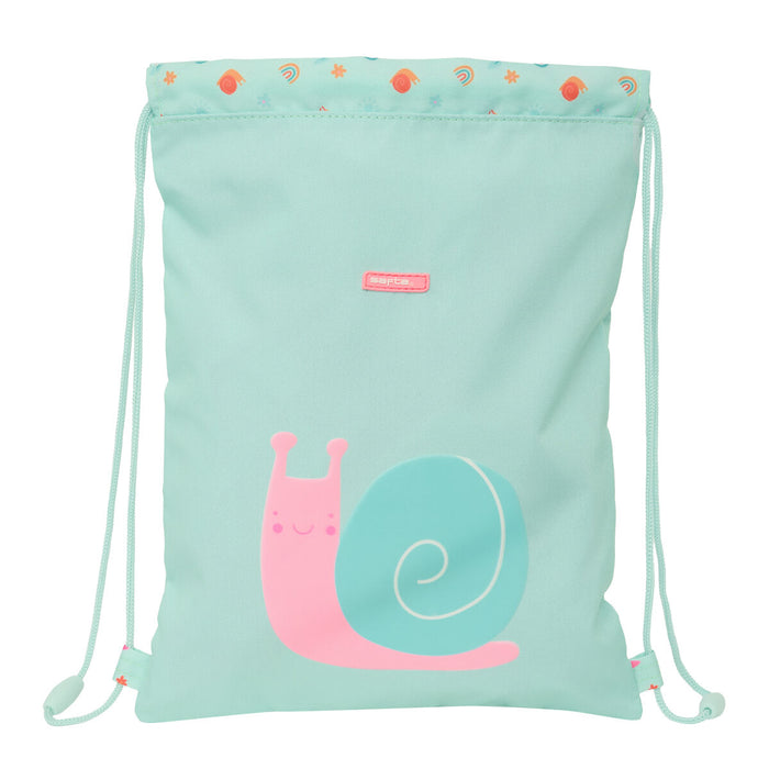 Geantă Rucsac cu Bretele Safta Caracol Turquoise 26 x 34 x 1 cm