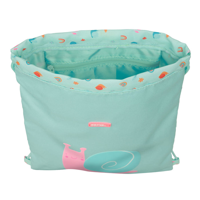 Geantă Rucsac cu Bretele Safta Caracol Turquoise 26 x 34 x 1 cm