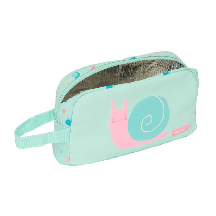 Geantă Termoizolantă pentru Gustări Safta Melc Turquoise 21.5 x 12 x 6.5 cm