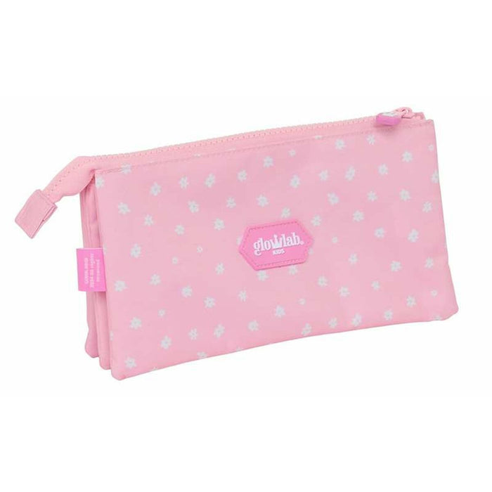 Ghiozdan Glow Lab Sweet home Roz 22 x 12 x 3 cm