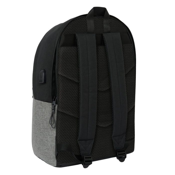 Rucsac pentru Laptop Eckō Unltd. Rhino Negru Gri 31 x 44 x 18 cm