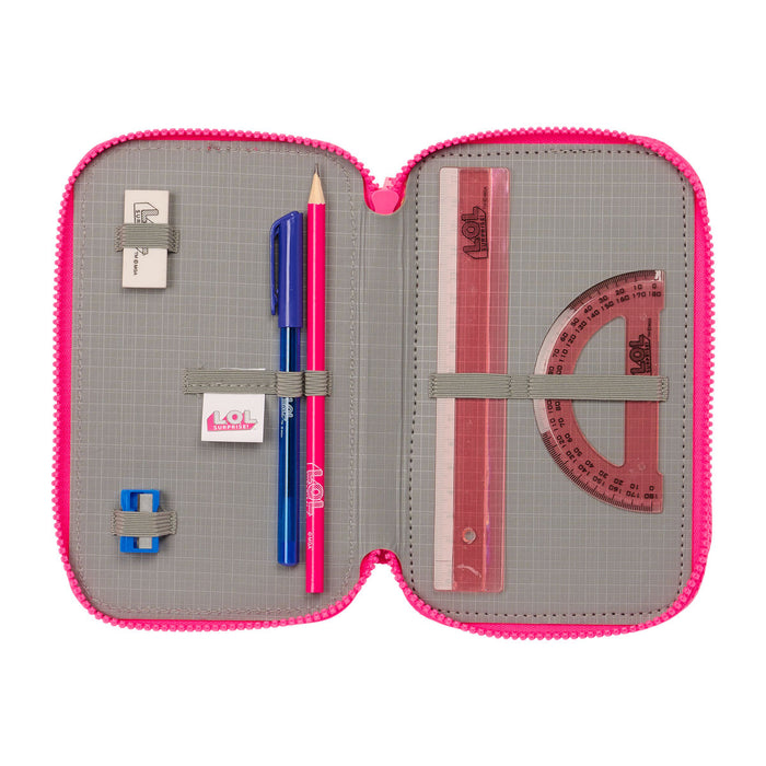 Penar Triplu LOL Surprise! Divas Albastru 12.5 x 19.5 x 5.5 cm (36 Piese)
