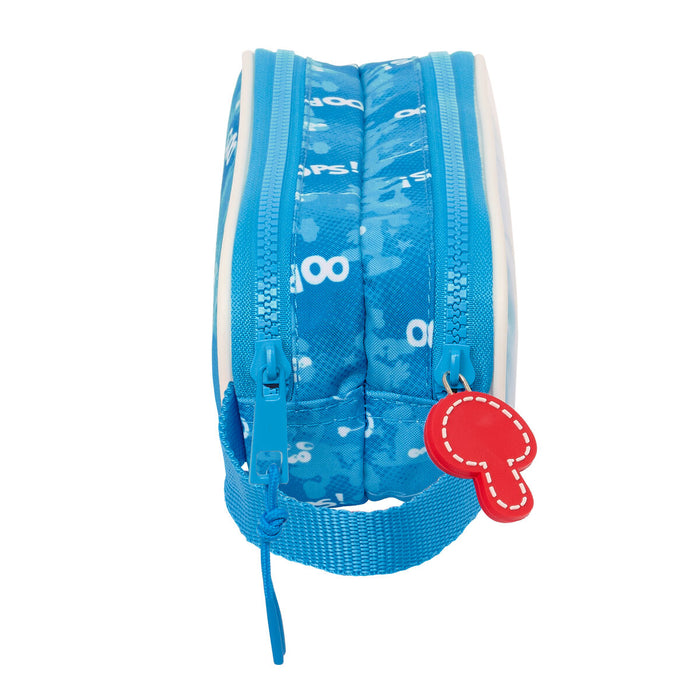 Penar dublu Los Pitufos Albastru 21 x 8 x 6 cm