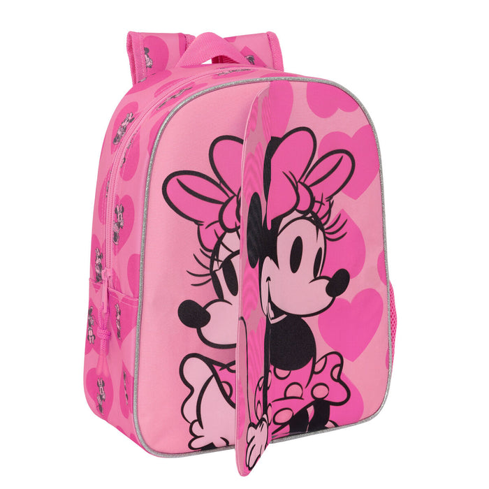 Rucsac pentru Copii Minnie Mouse Loving Roz 26 x 34 x 11 cm