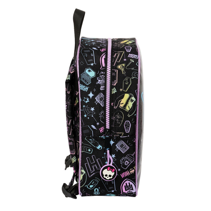 Rucsac pentru Copii Monster High Negru 22 x 27 x 10 cm