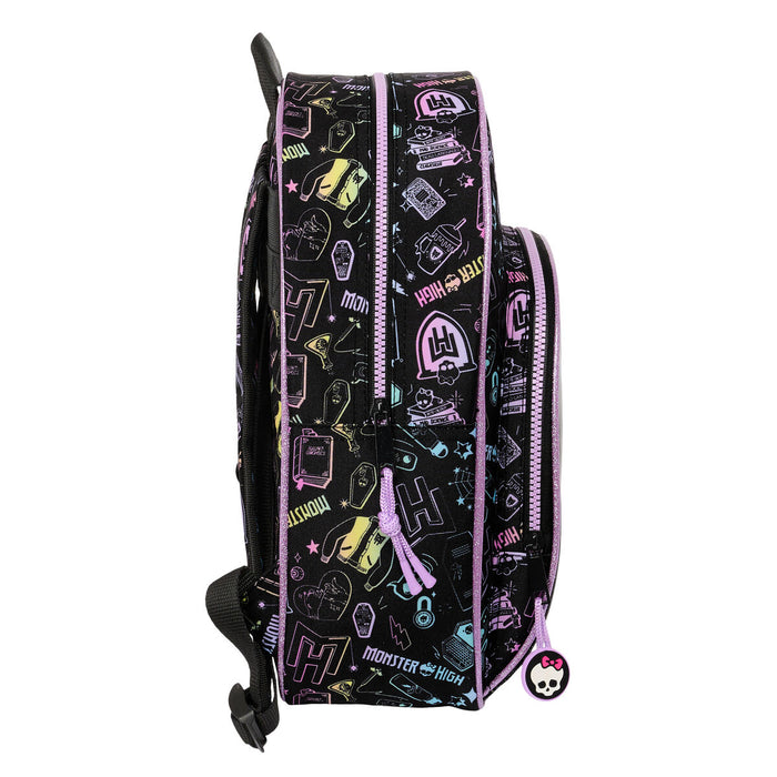 Rucsac pentru Copii Monster High Negru 28 x 34 x 10 cm