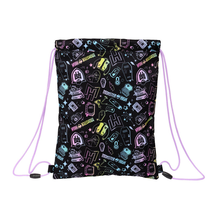 Geantă Rucsac cu Bretele Monster High Negru 26 x 34 x 1 cm