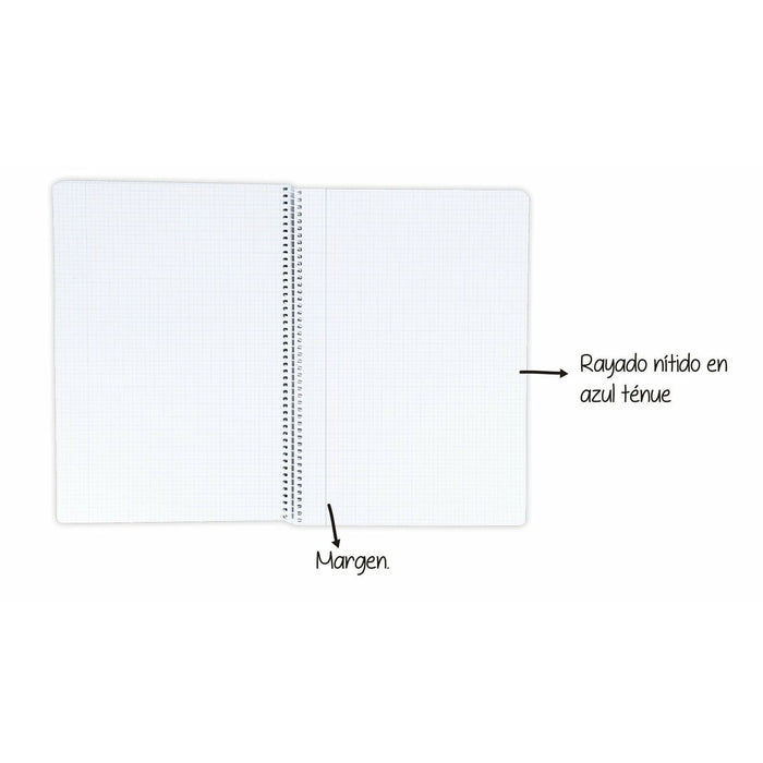 Notebook Oxford Multicolor Din A4 5 Piese 80 Frunze