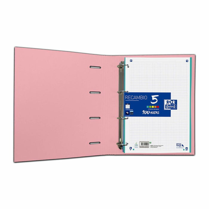 Biblioraft Oxford Roz deschis A4+