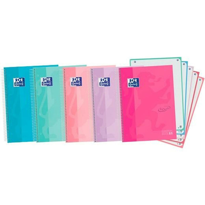 Notebook Oxford Ebook 5 Touch Multicolor A4+ 120 Frunze (15 Unități)