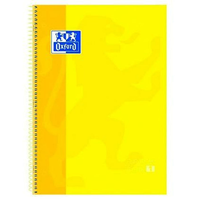 Notebook Oxford European Book Galben A4 5 Piese