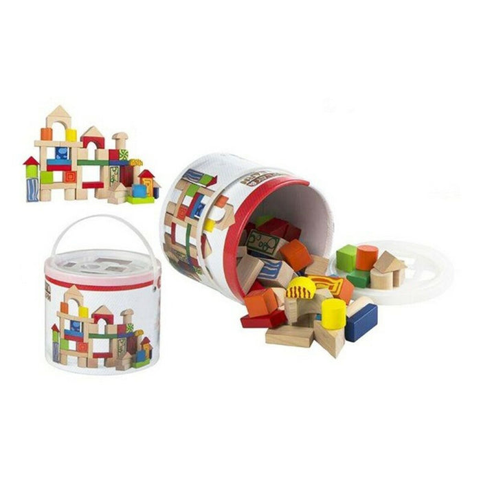 Recipient cu Plăci de Construcție Colorbaby (50 pcs)