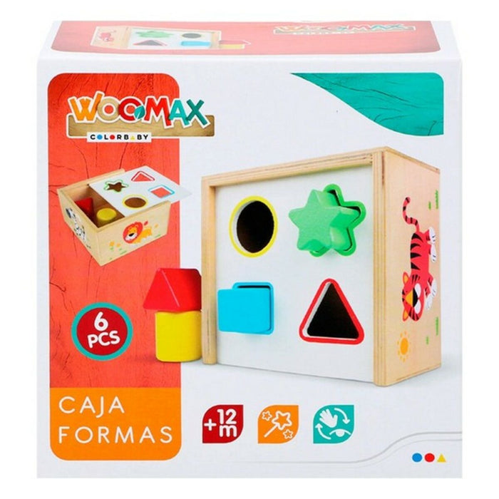 Joc din lemn Woomax (6 pcs)