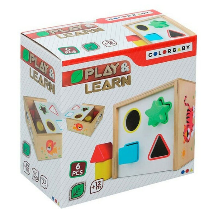 Joc din lemn Woomax (6 pcs)