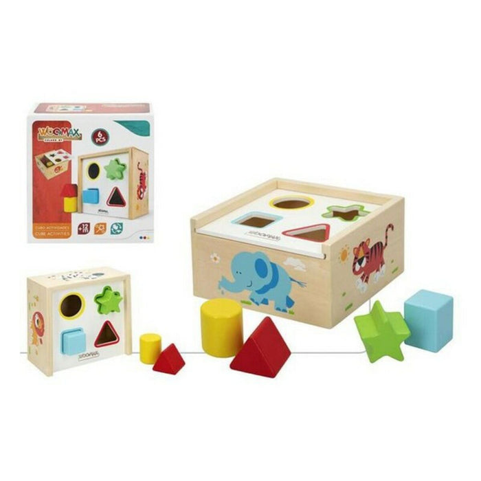 Joc din lemn Woomax (6 pcs)
