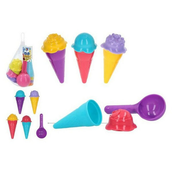 Set de jucării de plajă Ice Cream Colorbaby Color Beach (9 pcs)