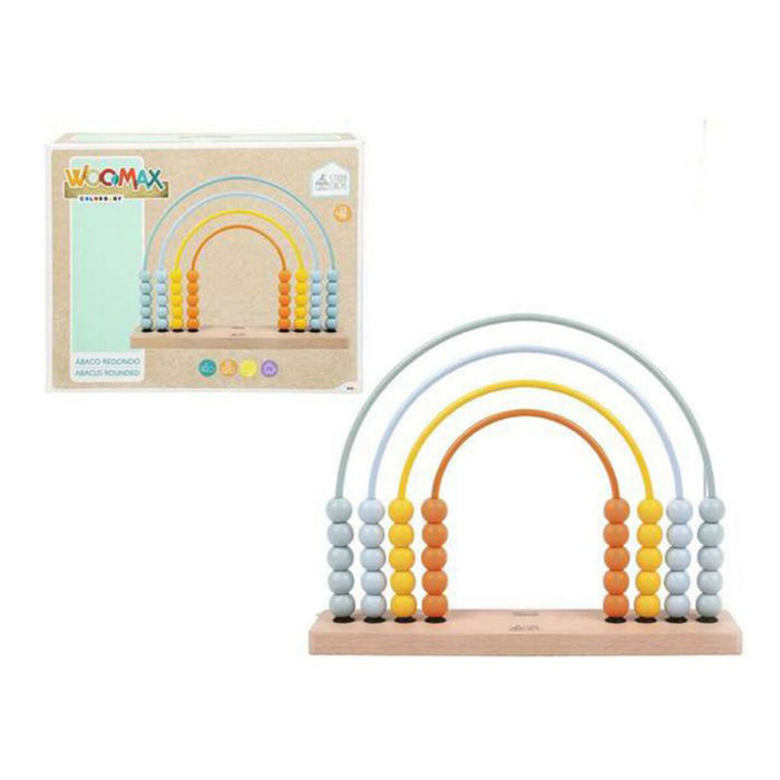Numărătoare de Lemn Woomax Circus Woomax (27,5 x 21,5 x 6 cm)