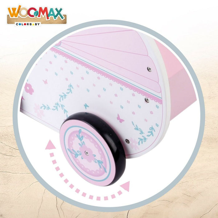 Cărucior pentru Păpuși Woomax Roz 39 x 46 x 26,5 cm