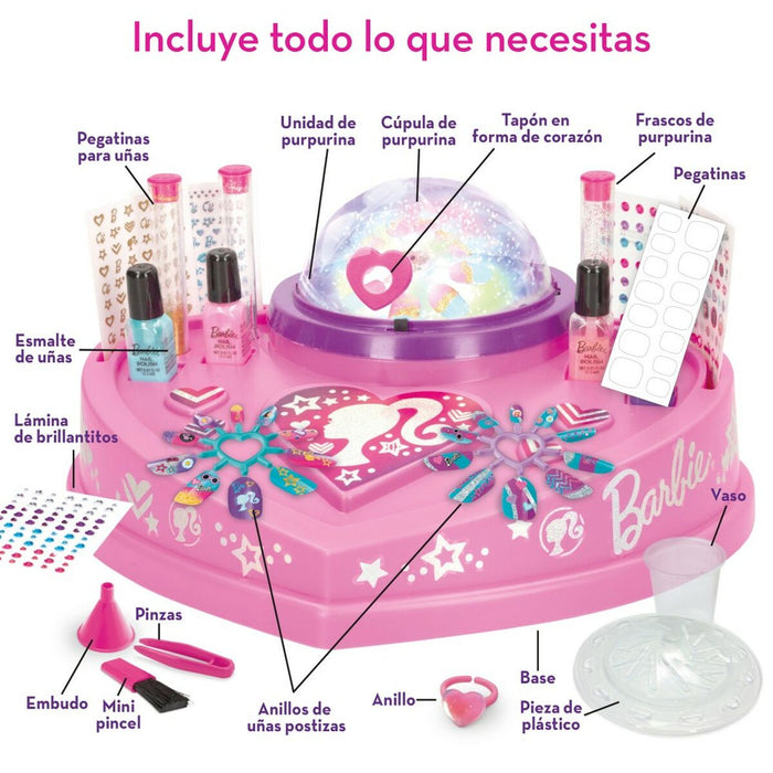 Set de Manichiură Barbie Glitter & Shine