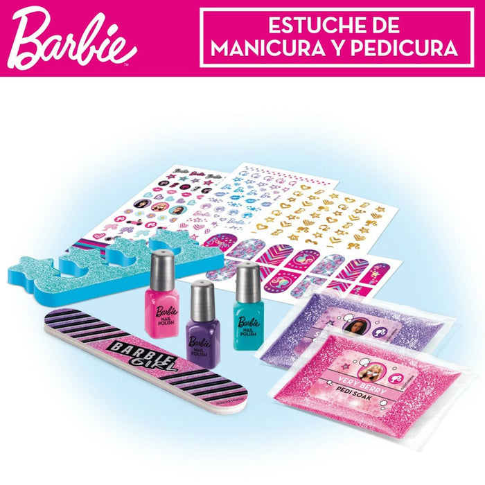 Seturi de manichiură și pedichiură Barbie Sparkling Carcasă