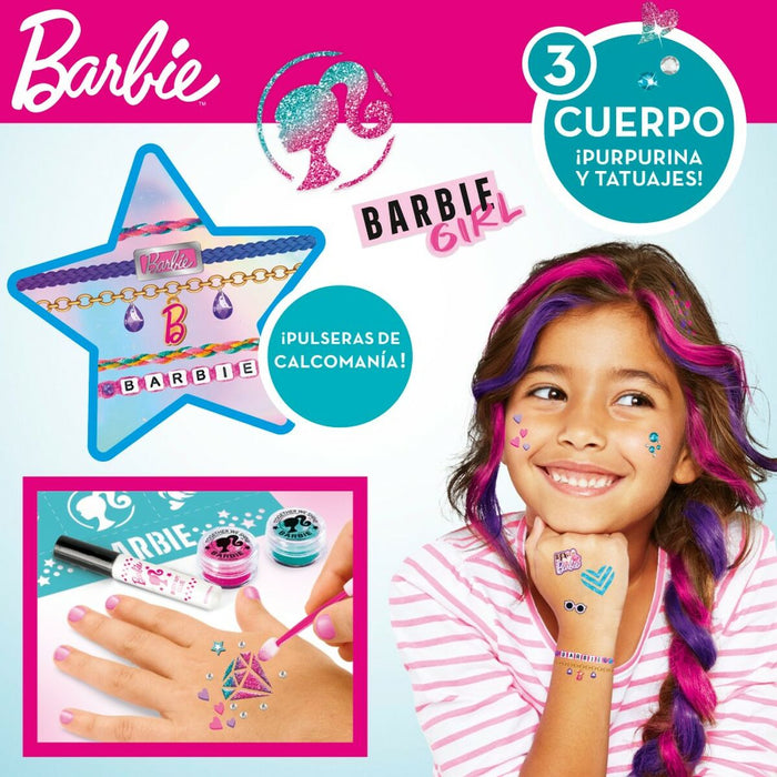 Set de Frumusețe Barbie Sparkling 3 în 1