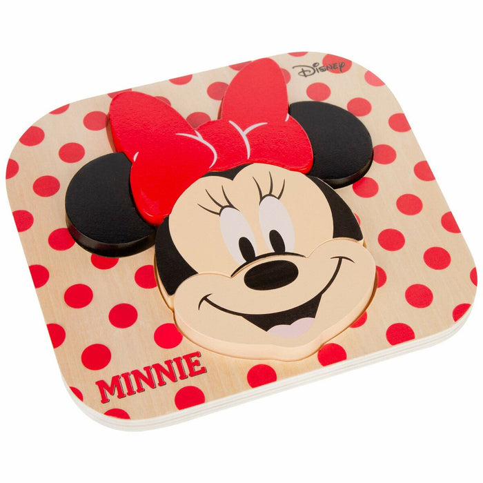 Puzzle pentru Copii din Lemn Minnie Disney 6 pcs (22 x 20 cm)
