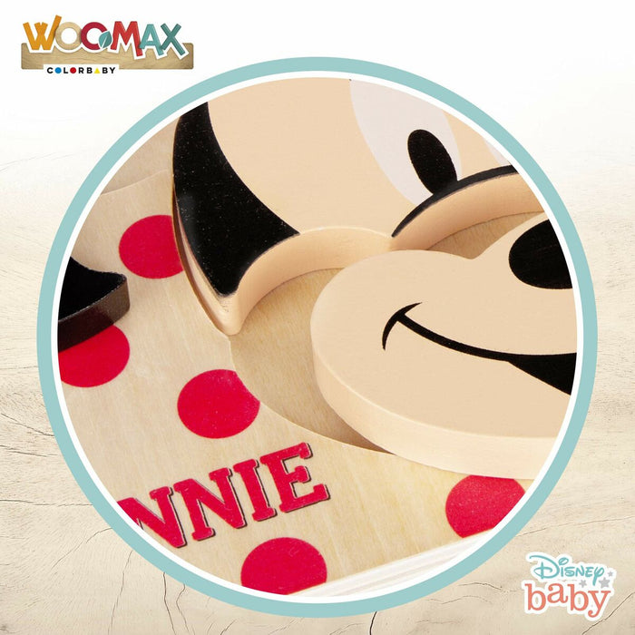 Puzzle pentru Copii din Lemn Minnie Disney 6 pcs (22 x 20 cm)