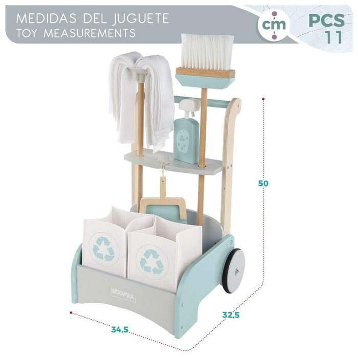 Kit de curățare et de depozitare Woomax Jucărie 34,5 x 50 x 32,5 cm