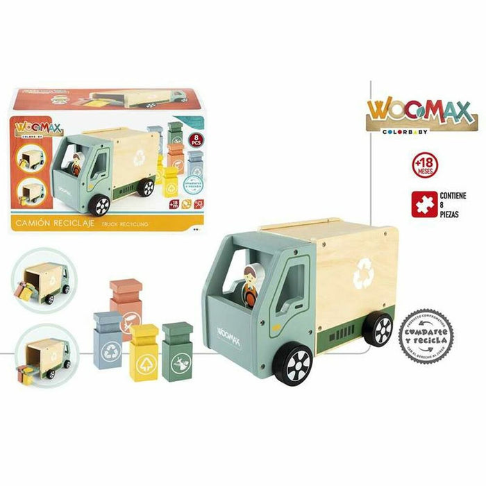 Set Vehicule de Lucrări Publice Woomax 24 x 15 x 13,5 cm