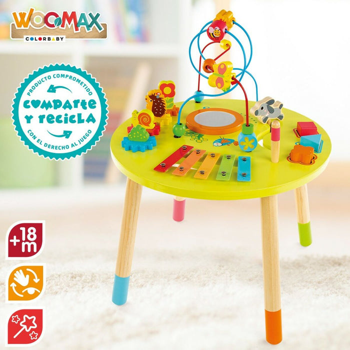 Centru de activităţi Woomax 39,5 x 50,5 x 39,5 cm