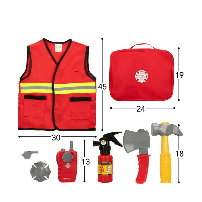 Set de Pompier Colorbaby 24 x 19 x 6 cm 8 Piese