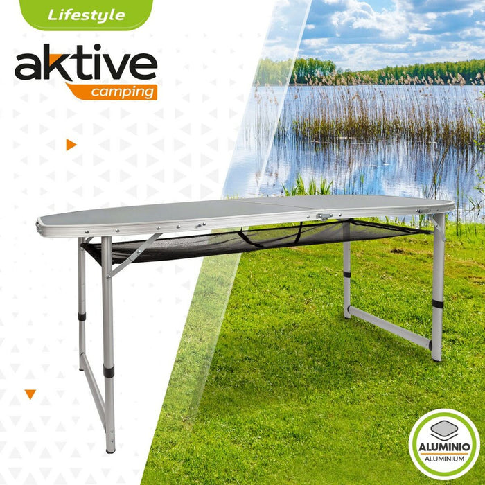 Masă Pliabilă Aktive 149 x 71,5 x 80 cm Pliabil Camping
